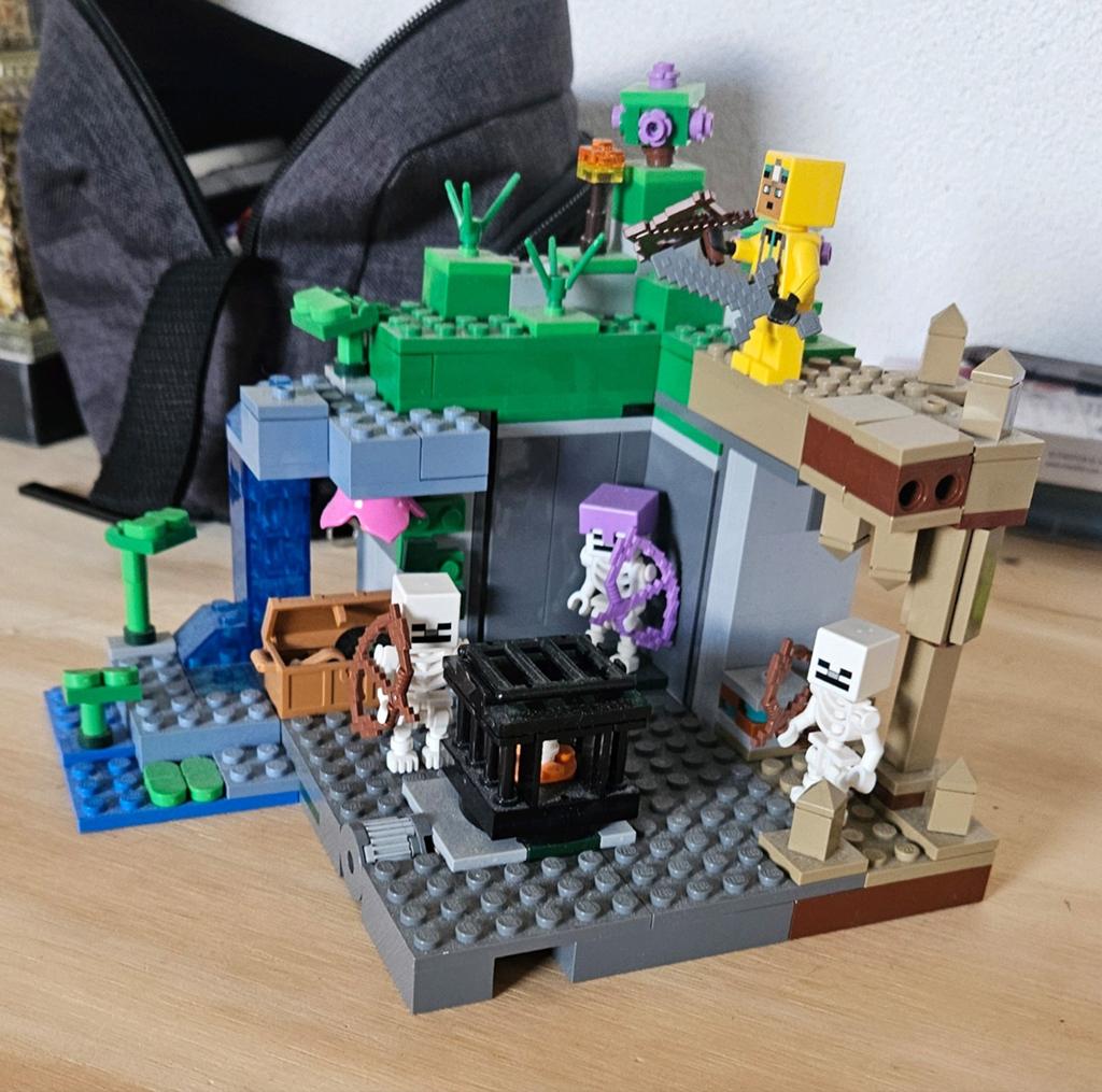 Minecraft skelet kerker lego 21189, Ophalen of Verzenden, Zo goed als nieuw