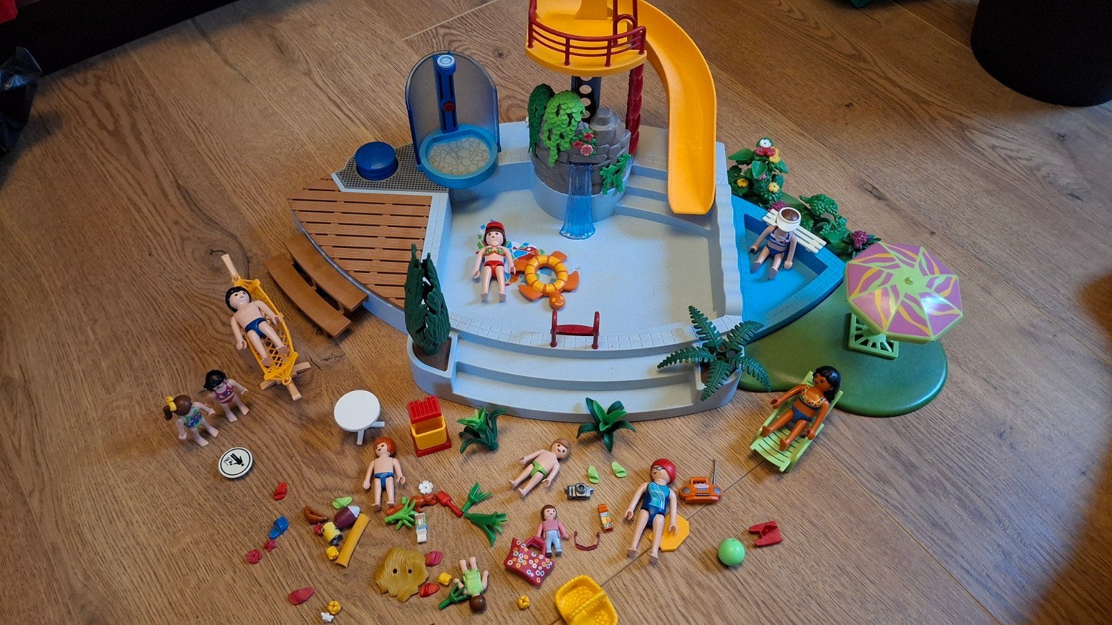 Playmobil zwembad, Ophalen of Verzenden, Zo goed als nieuw