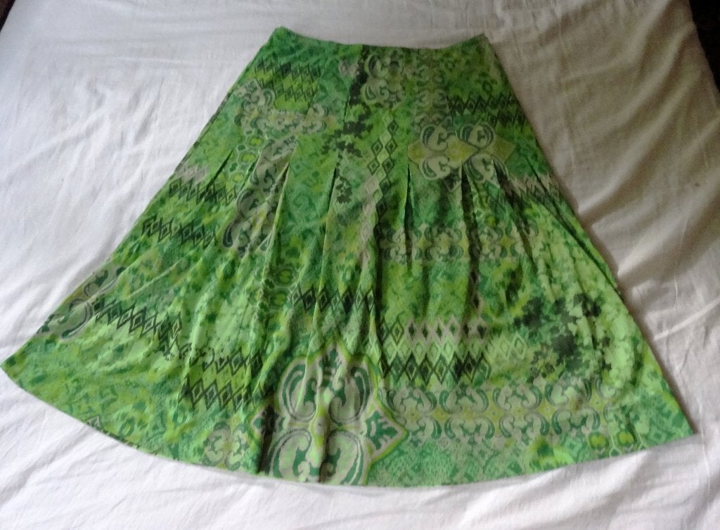 Groen Sandwich rokje maat M/L, Maat 38/40 (M), Verzenden, Sandwich, Gedragen