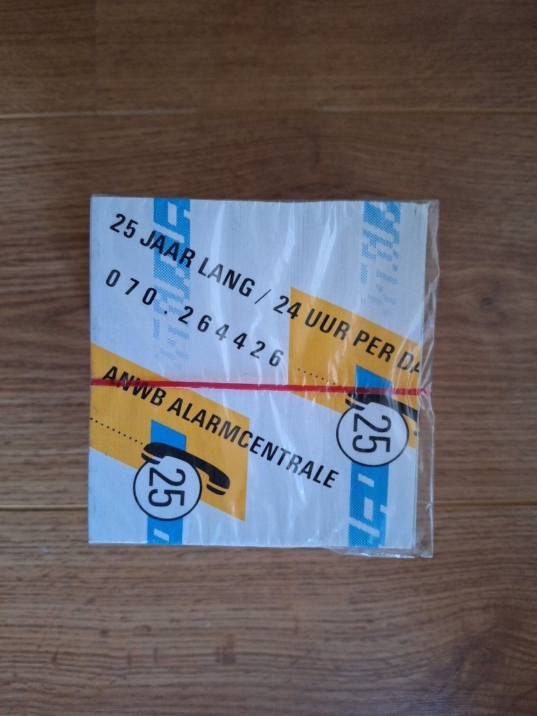 Anwb jubileum notitieblok, Verzamelen, Automerken, Motoren en Formule 1, Ophalen of Verzenden, Zo goed als nieuw, Auto's