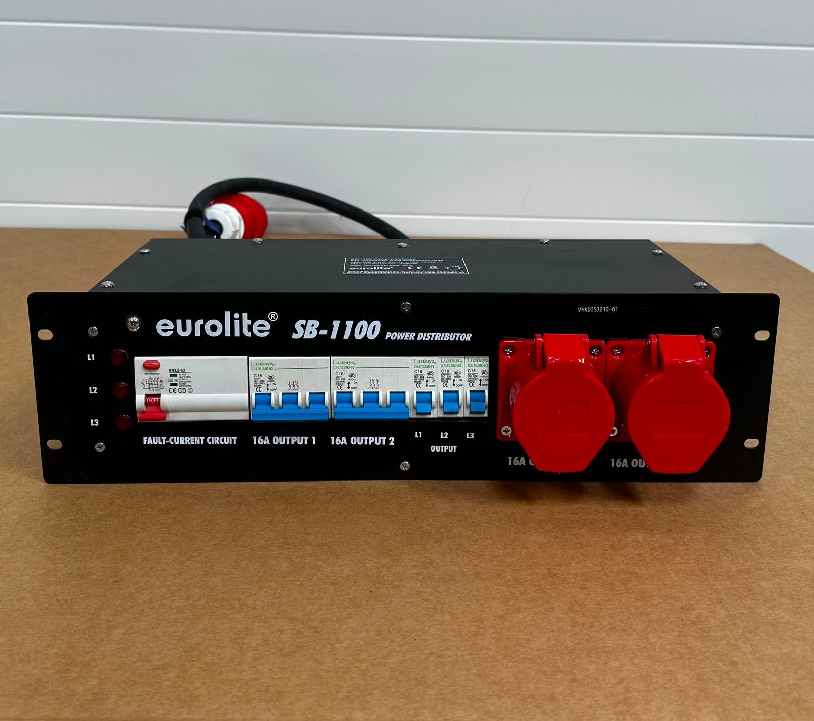Eurolite sb-1100 32a kracht verdeler, Eurolite, Overige typen, Ophalen of Verzenden, Zo goed als nieuw