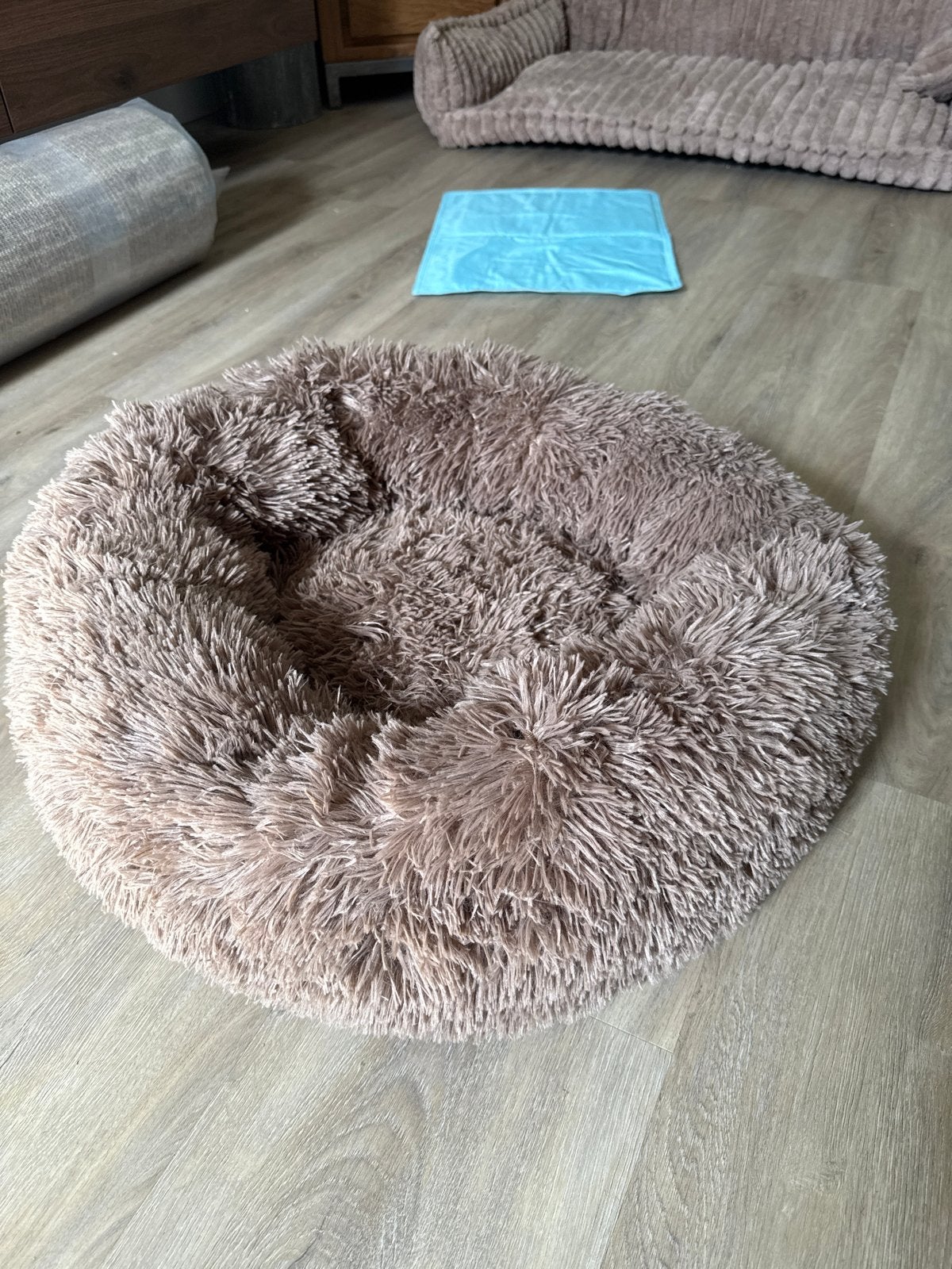 Fluffy hondenmand, Ophalen, Nieuw, Pluche