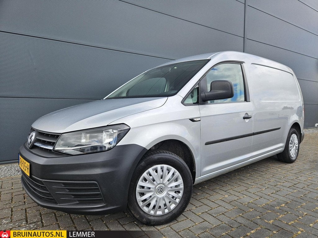 Volkswagen Caddy 2.0 TDI L2H1 Maxi Airco Nav Koeling, Stof, Gebruikt, Euro 6, 4 cilinders