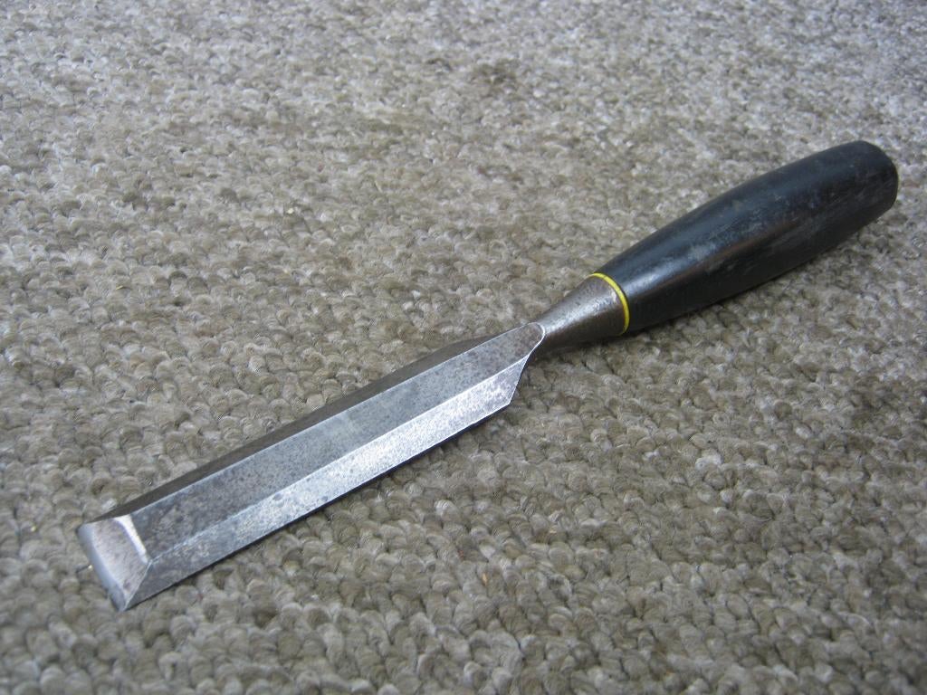 Beitel. bevel edge. 1 inch / 26mm. Stanley, Verzenden, Gebruikt, Gereedschap of Toebehoren
