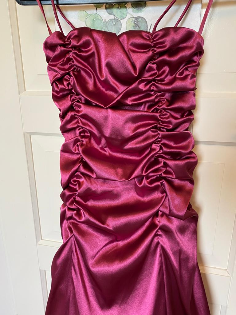 Mooie Galajurk Maat XS/34 met Stola - Kleine Vlek, Ophalen, Galajurk, Roze, Maat 34 (XS) of kleiner