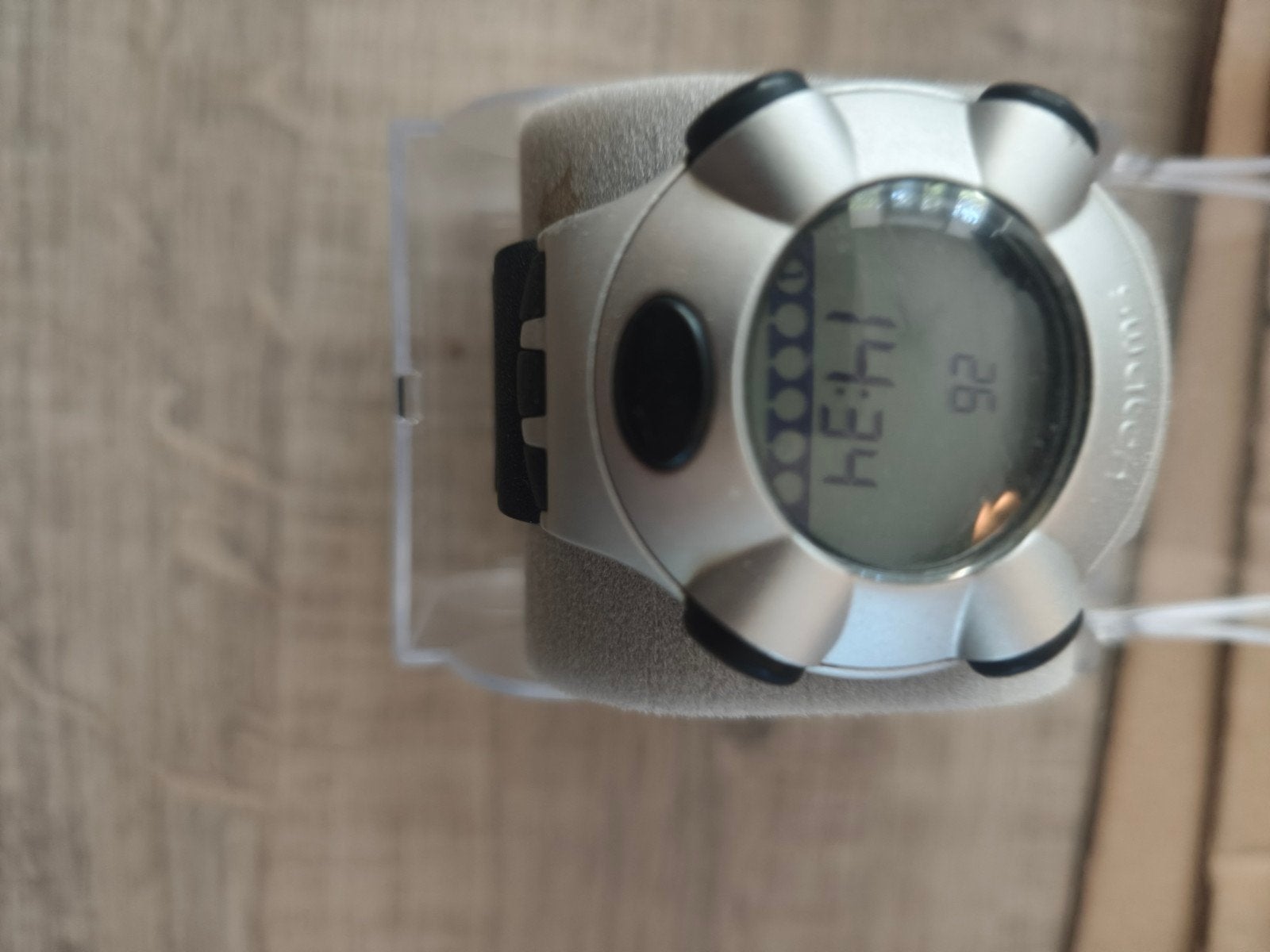 Swatch horloge met digitale display swatch beat krasvrij 45e, Gebruikt, Verzenden, Swatch, Android