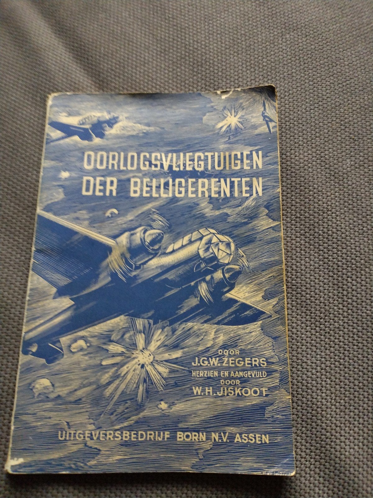 Oorlogsvliegtuigen der Belligerenten - J.G.W. Zegers, Ophalen of Verzenden, J.G.W. Zegers, W.H. Jiskoot, Luchtmacht, Tweede Wereldoorlog