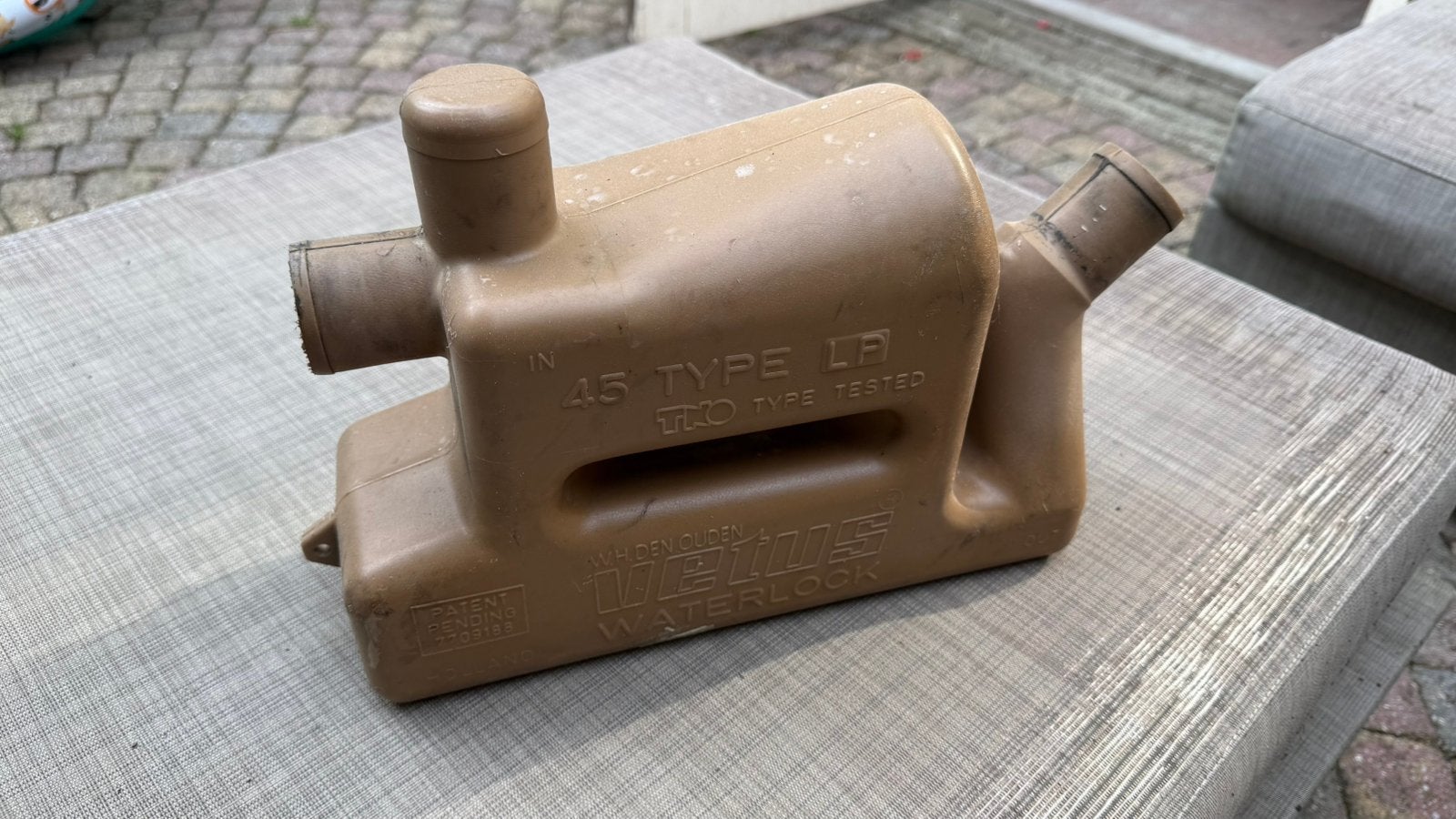 Vetus waterlock waterslot type LP45, Watersport en Boten, Ophalen, Zo goed als nieuw, Motor en Techniek, Zeilboot of Motorboot