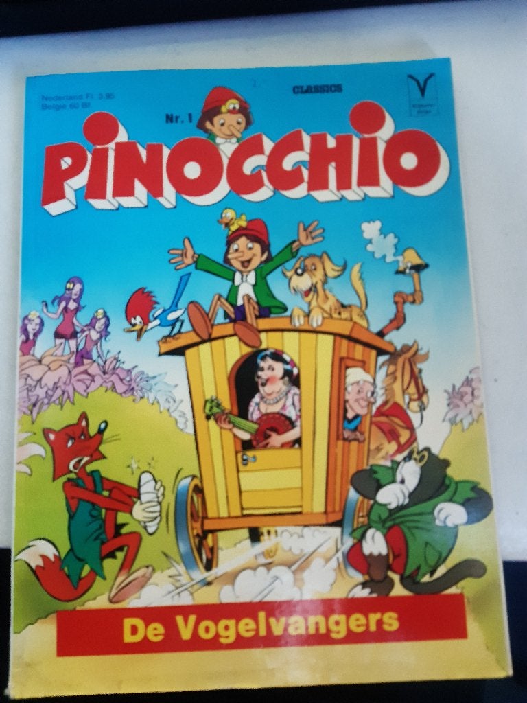 Pinocchio-de vogelvangers (Z199-76), Boeken, Stripboeken, Eén stripboek, Ophalen of Verzenden, Zo goed als nieuw