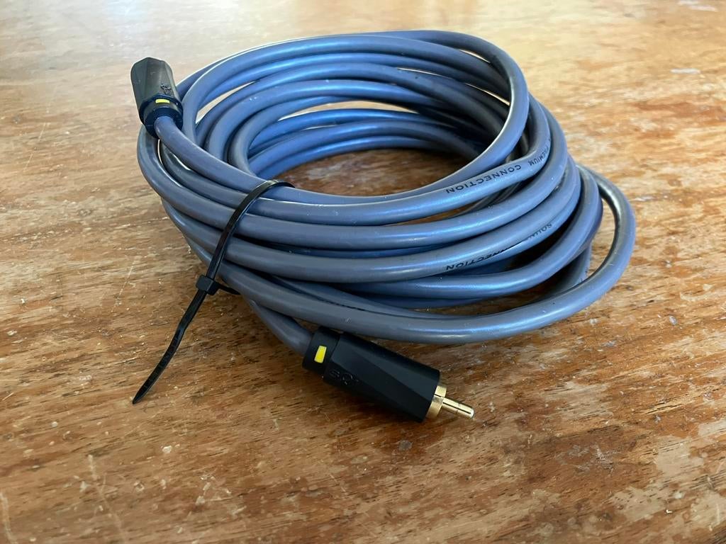 Sound & Image The Ultimate in Premium Connection DigiCoax 5m, Ophalen of Verzenden, Gebruikt, 5 tot 10 meter, Coaxiale kabel