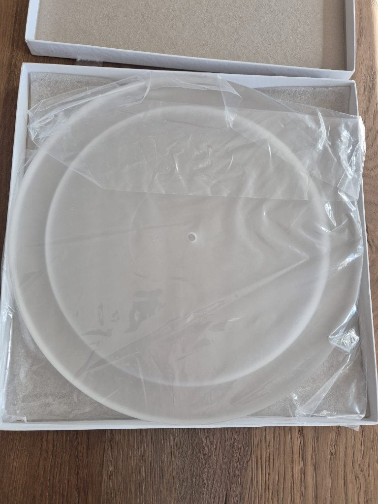 Project Acryl draaiplateau, Ophalen of Verzenden, Zo goed als nieuw, Platenspeler-onderdeel, Overige merken