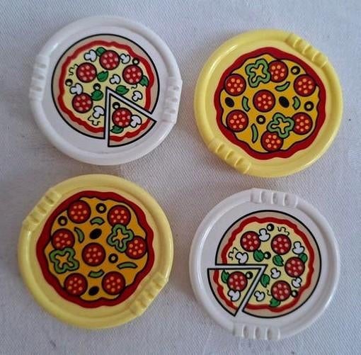 Duplo losse onderdelen  : pizza's, Kinderen en Baby's, Speelgoed | Duplo en Lego, Ophalen of Verzenden, Zo goed als nieuw, Duplo