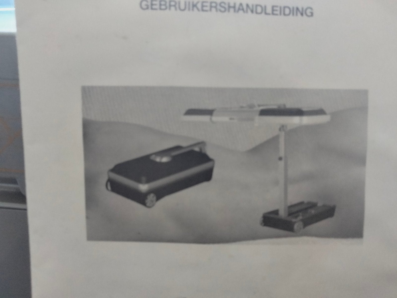 Opvouwbare zonnebank - Dubbelzijdig, Witgoed en Apparatuur, Zonnebanken en Gezichtsbruiners, Ophalen of Verzenden, Gebruikt, Zonnebank dubbelzijdig