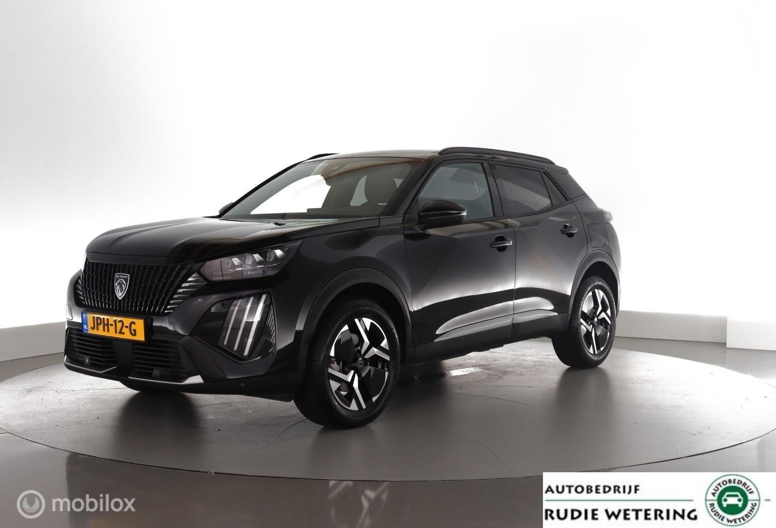 Peugeot 2008 1.2 Hybrid 136 GT automaat leer|led|cam360|ecc|, Auto's, 1272 kg, 136 pk, Gebruikt, 1199 cc
