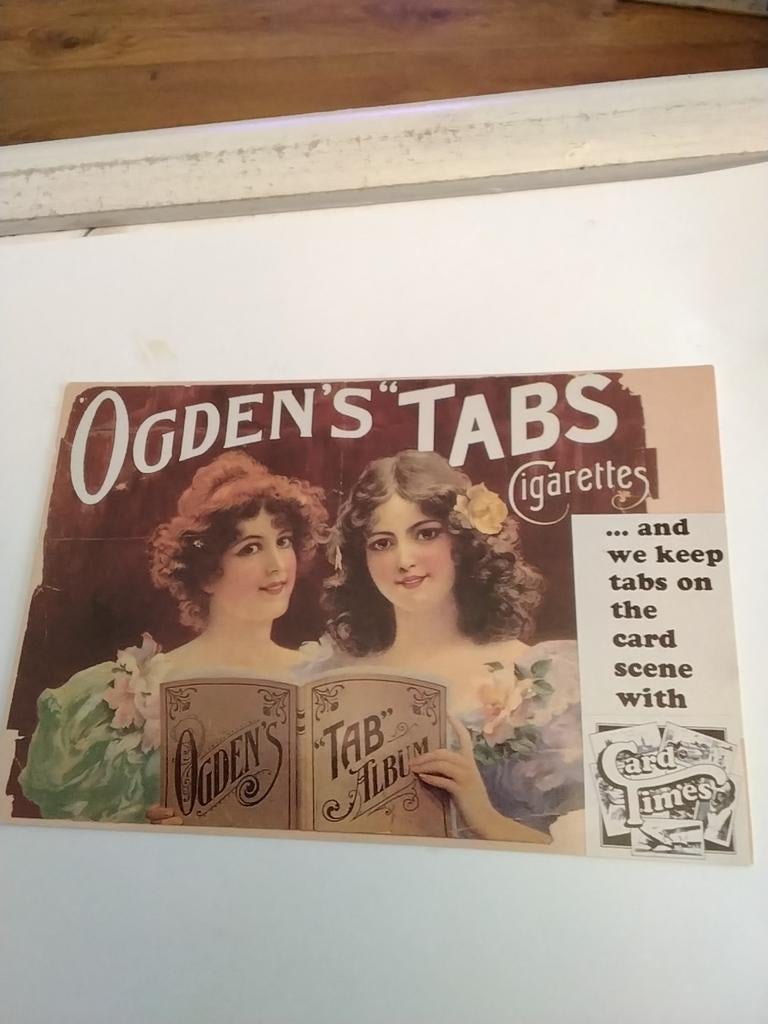OGDEN'S TABS. CIGARETTES, Ophalen of Verzenden, 1980 tot heden, Sterren en Beroemdheden