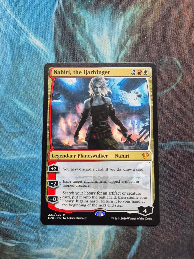 Nahiri, the Harbinger - Commander: Ikoria, Ophalen of Verzenden, Zo goed als nieuw, Losse kaart