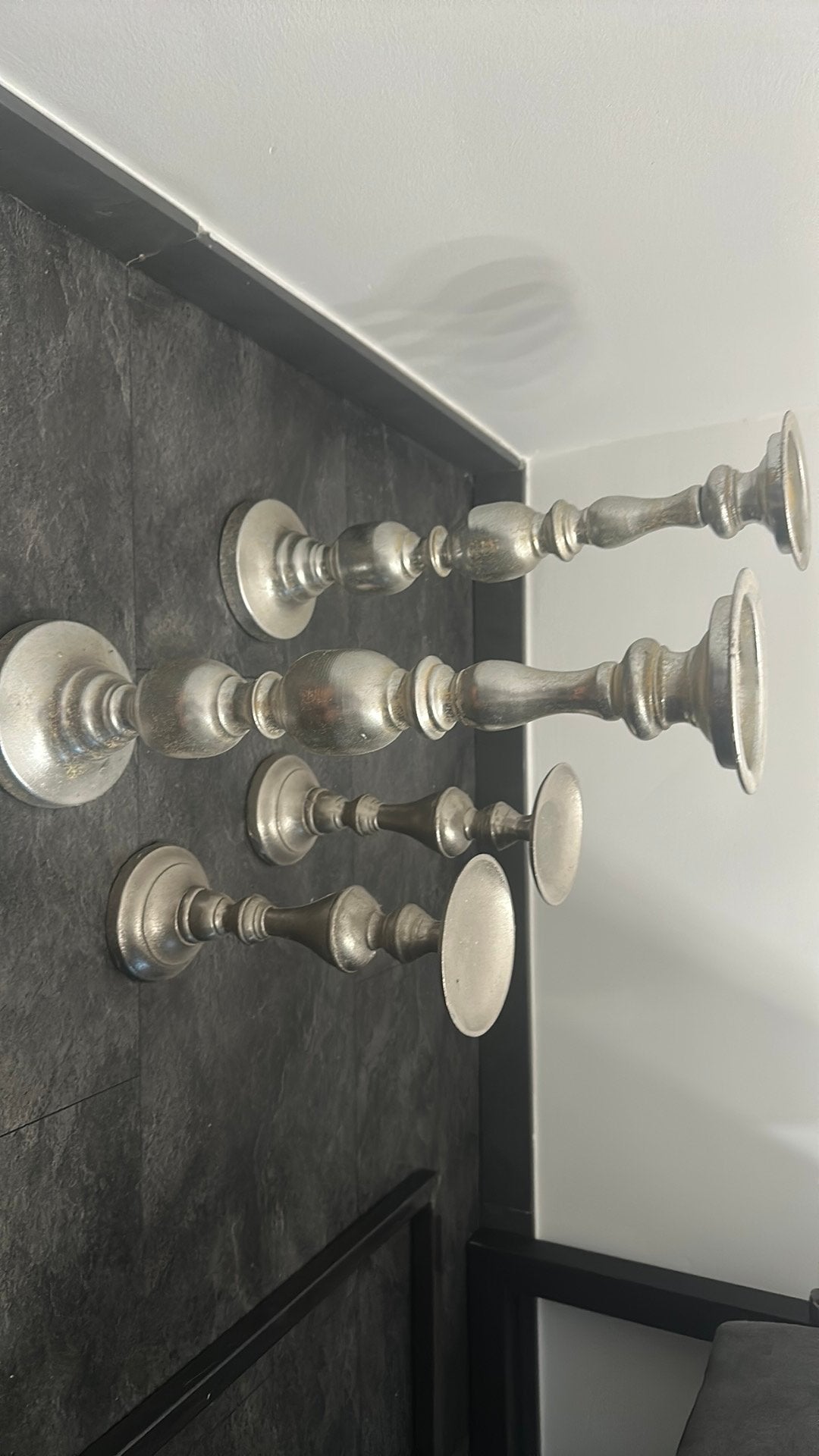 metalen kandelaars, Huis en Inrichting, Ophalen of Verzenden, Zo goed als nieuw