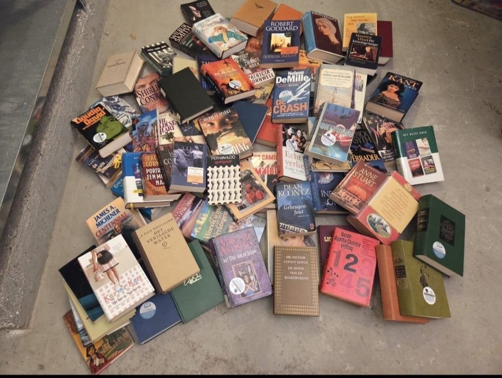> 150 boeken €1,- Per stuk, Boeken, Ophalen of Verzenden, Gelezen, Verschillende onderwerpen