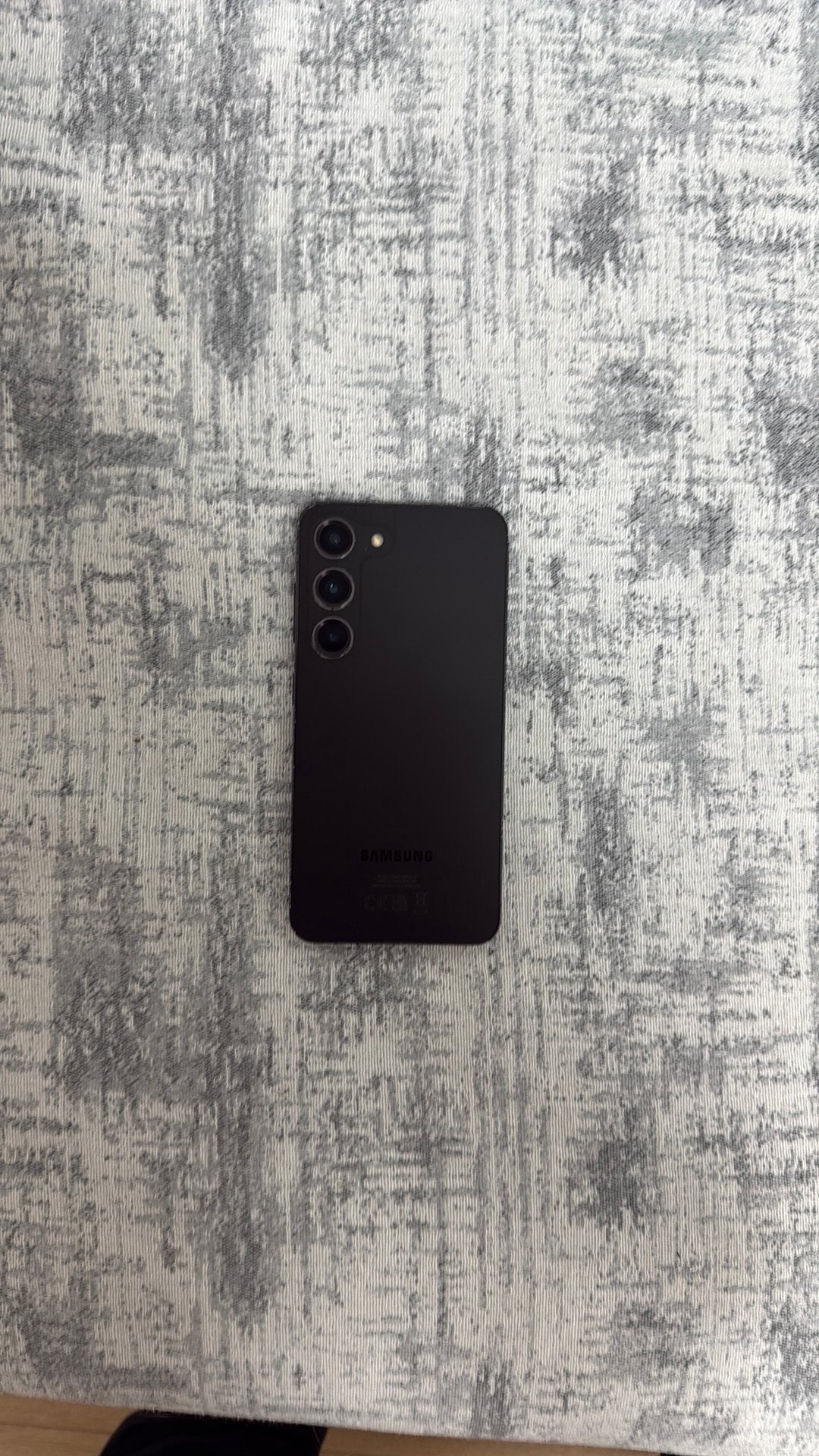 Samsung S23, Ophalen, Zwart, Zo goed als nieuw, 128 GB