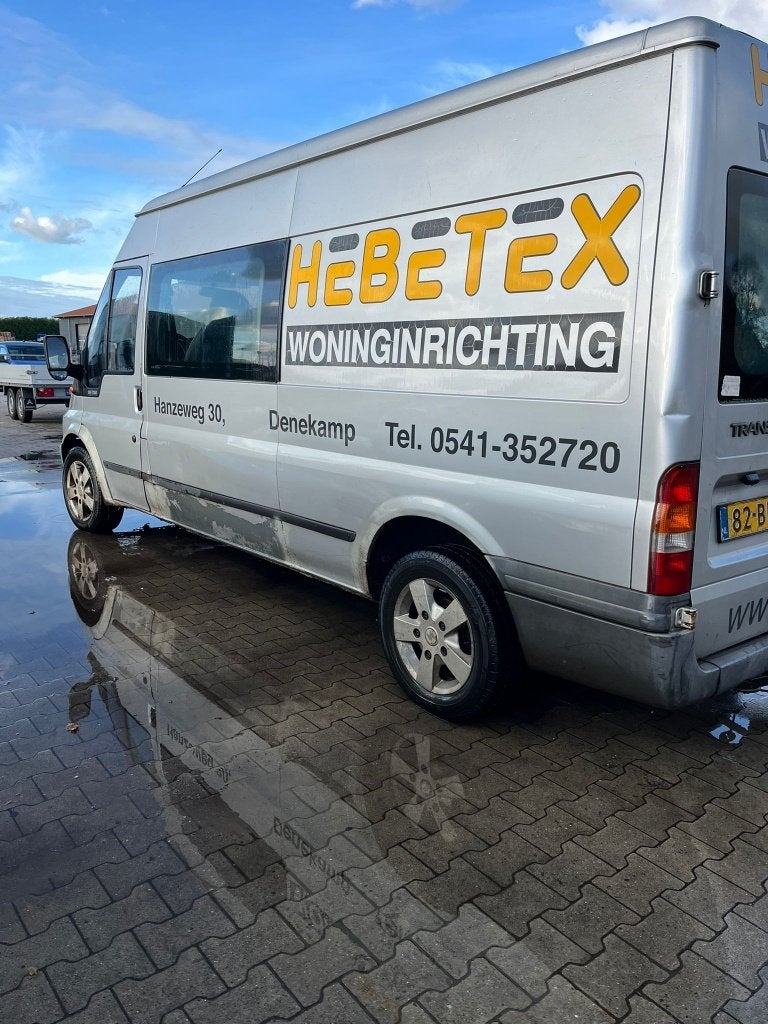 Ford Transit 2.0 300L FD DC 125 MR 4.23 2003, Auto's, Particulier, Zilver of Grijs, Transit, Te koop