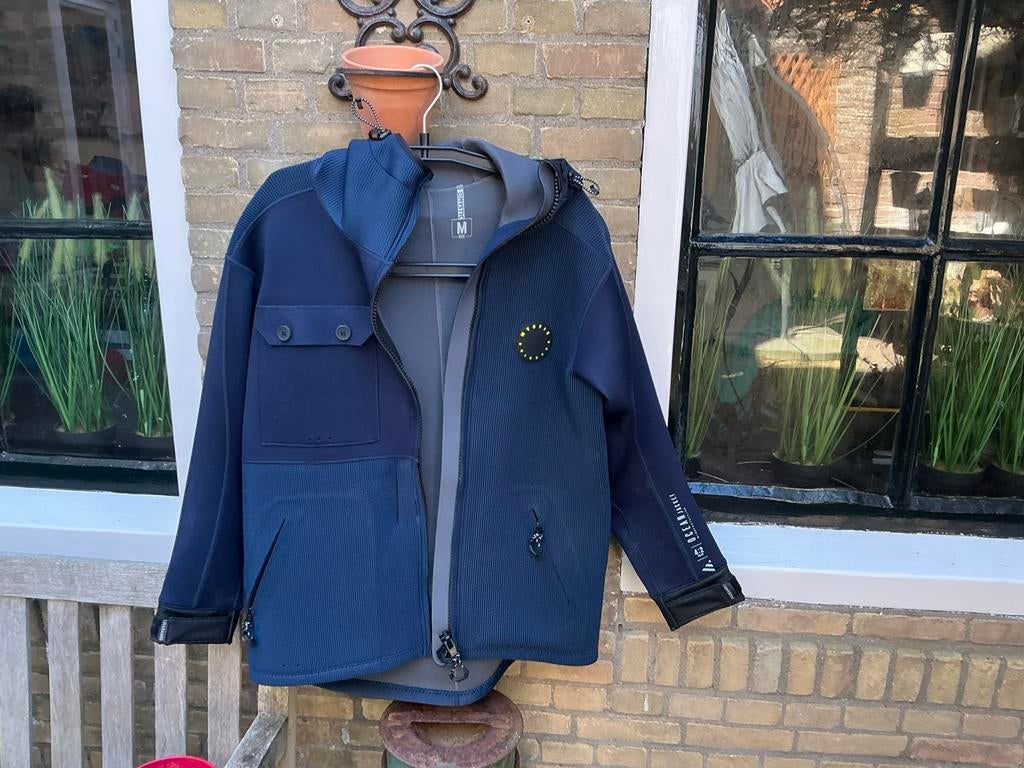 Mystic Ocean Jacket Navy 4/2 mm maat M zie maattabel, Ophalen of Verzenden, Zo goed als nieuw, Overige typen