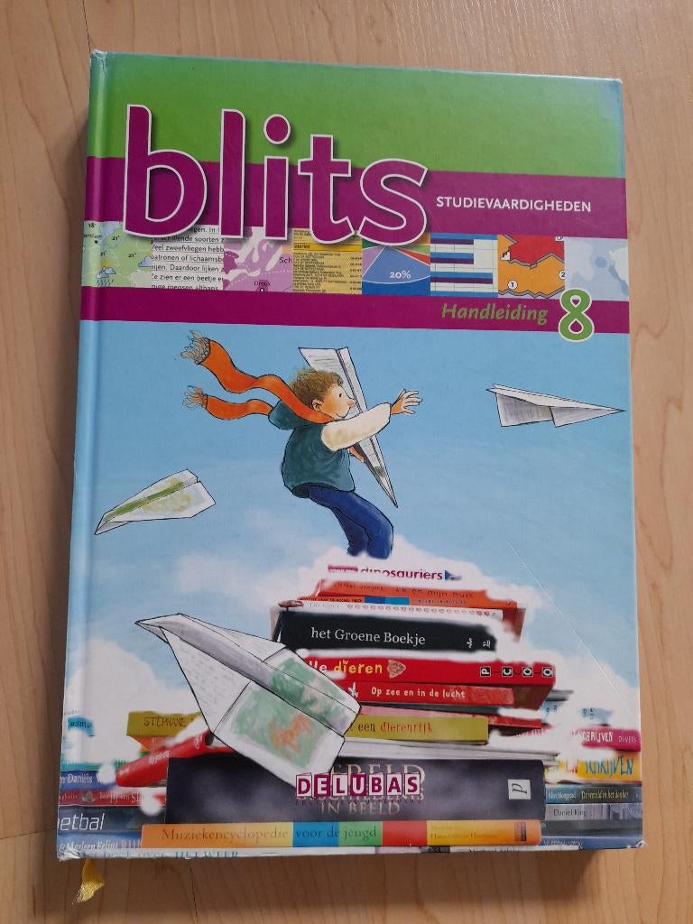 BLITS HANDLEIDING STUDIEVAARDIGHEDEN GROEP 8, Boeken, Schoolboeken, Ophalen of Verzenden, Zo goed als nieuw, Overige niveaus, Nederlands