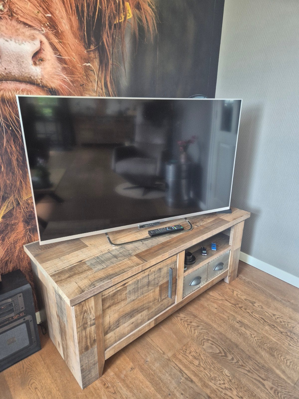 Sony KDL-50W656A Zilver 50 inch Full HD Smart TV, Ophalen, Gebruikt, 50 Hz, Smart TV