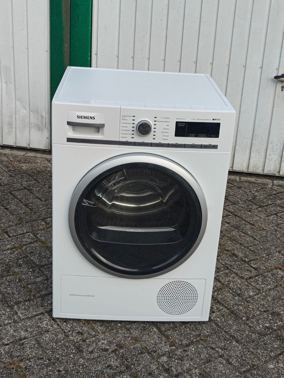Siemens IQ700 warmtepompdroger 9kg A++ zo goed als nieuw.