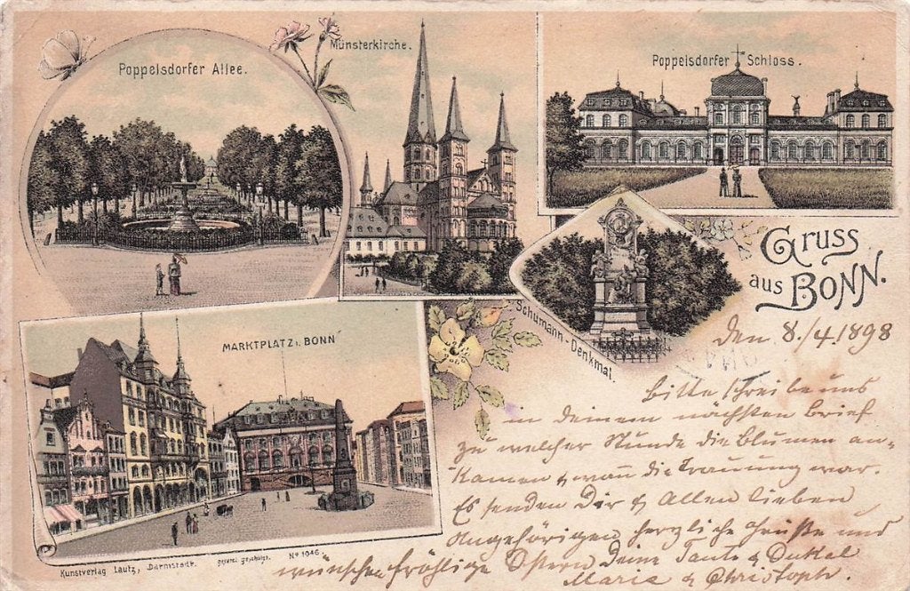 702-157-051 Bonn, Verzenden, Voor 1920, Duitsland