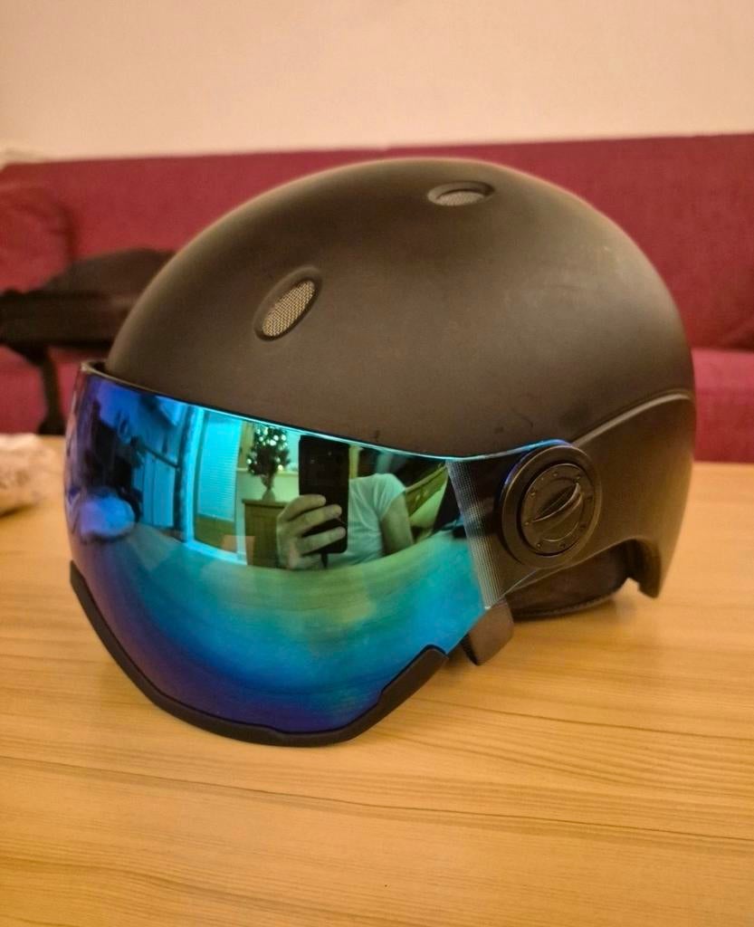 Sinner skihelm met vizier maar s, Sport en Fitness, Skiën en Langlaufen, Overige merken, Overige typen, Ophalen of Verzenden, Zo goed als nieuw