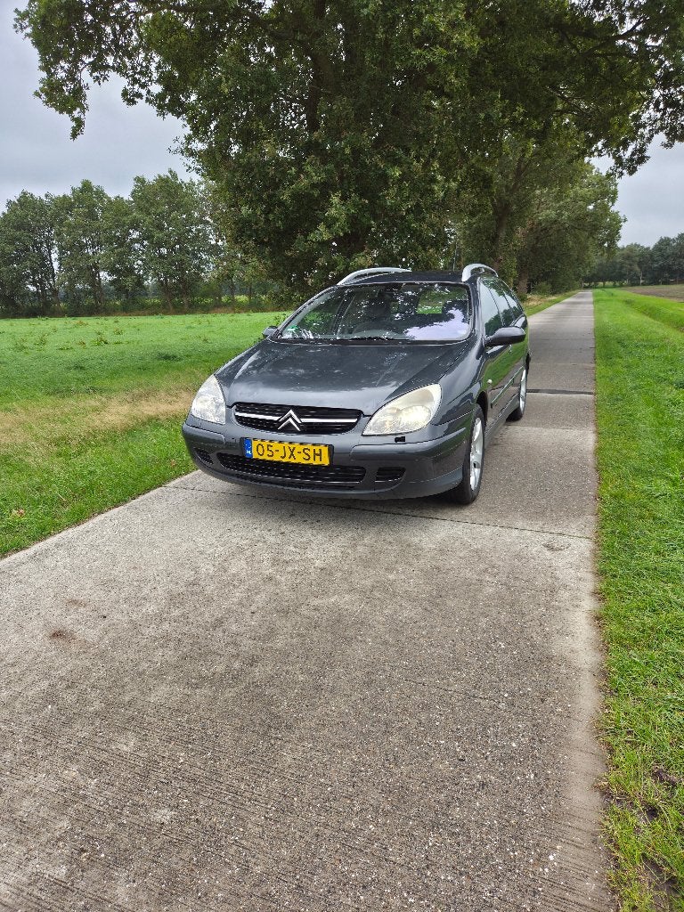 Citroën C5 2.0 16V Break AUT 2002 Grijs, Auto's, 1349 kg, 4 cilinders, Stationwagon, Grijs