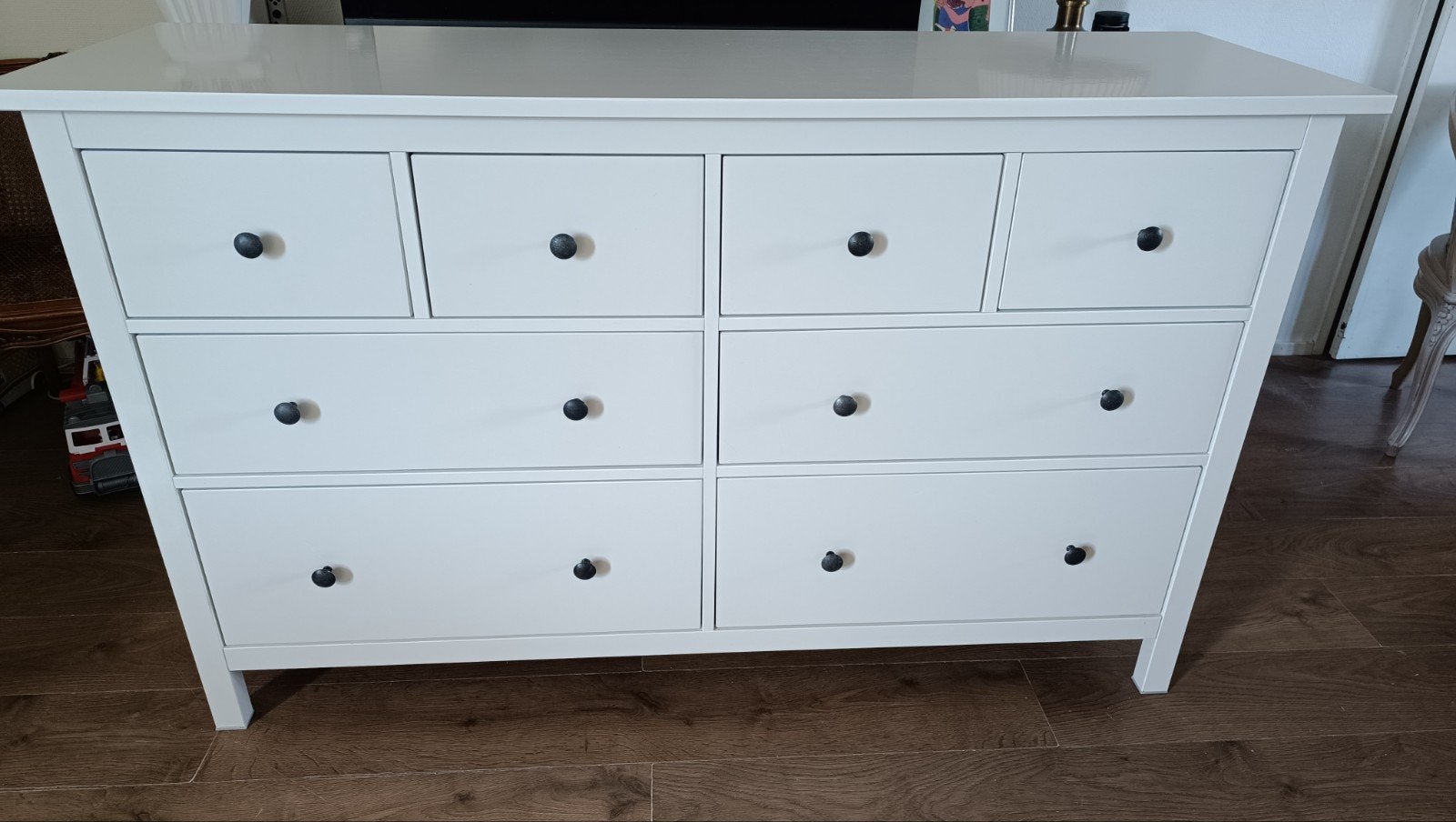 Hemnes ladekast, Huis en Inrichting, Ophalen, 5 laden of meer, 150 tot 200 cm, Zo goed als nieuw