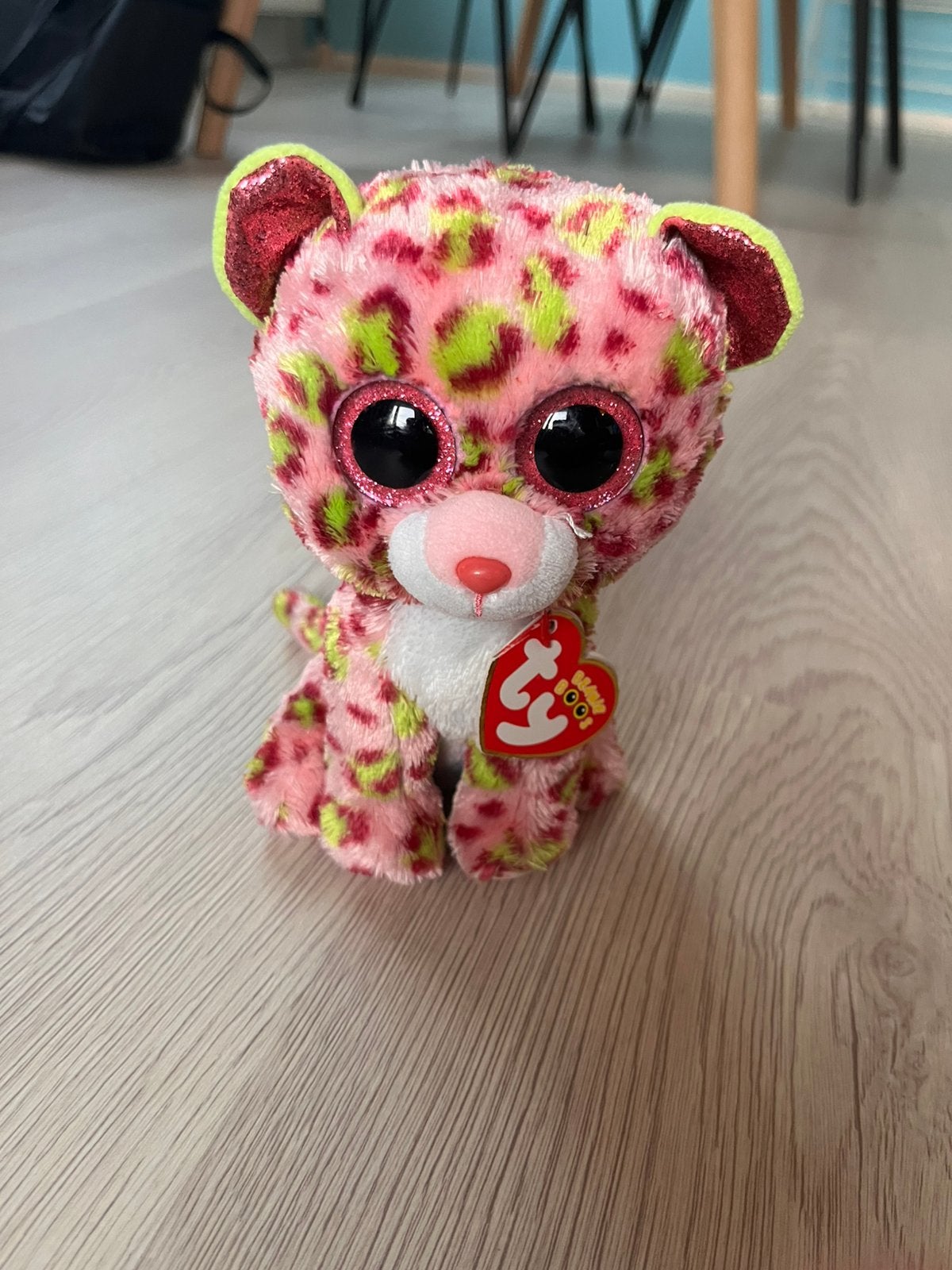 Ty beanie knuffel luipaard, Ophalen of Verzenden, Zo goed als nieuw, Overige typen