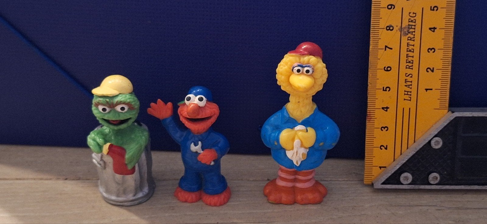 Sesamstraat poppetjes garage set van 3 (7126), Verzamelen, ., Ophalen of Verzenden, Zo goed als nieuw, China