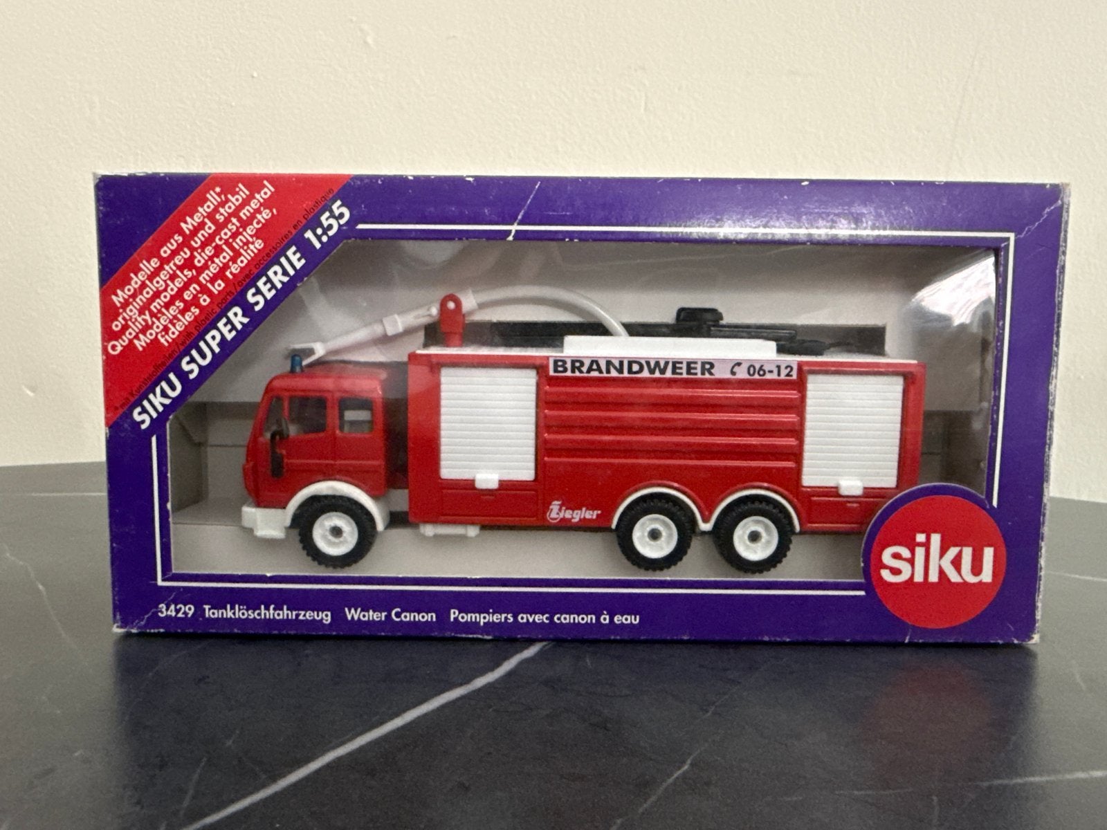 Siku Super Serie 1:55 Brandweer Tanklöschfahrzeug, Ophalen of Verzenden, Nieuw