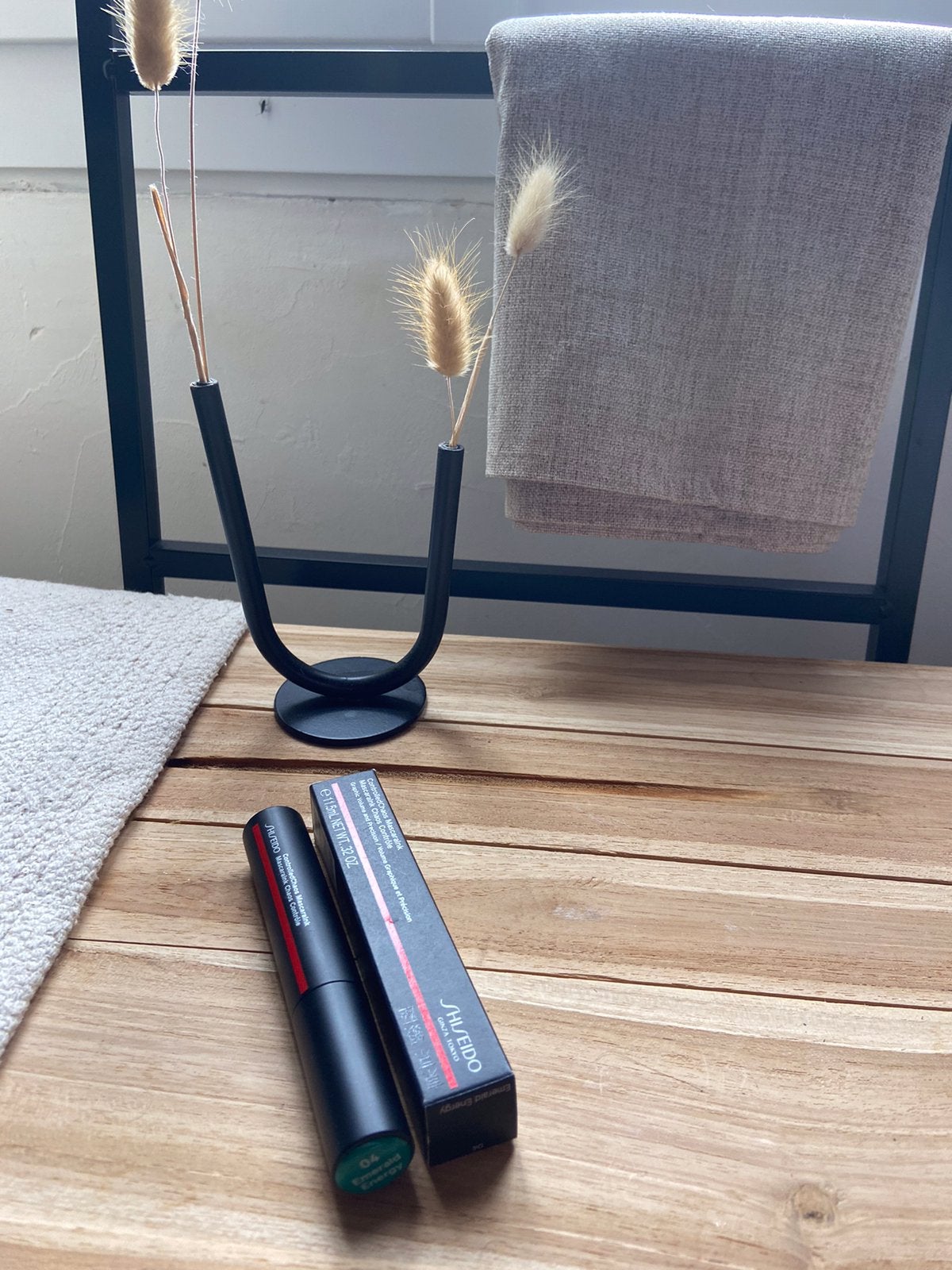 Shiseido Controlled Chaos Mascara Ink nr. 04 Emerald, Ophalen of Verzenden, Nieuw, Ogen, Make-up
