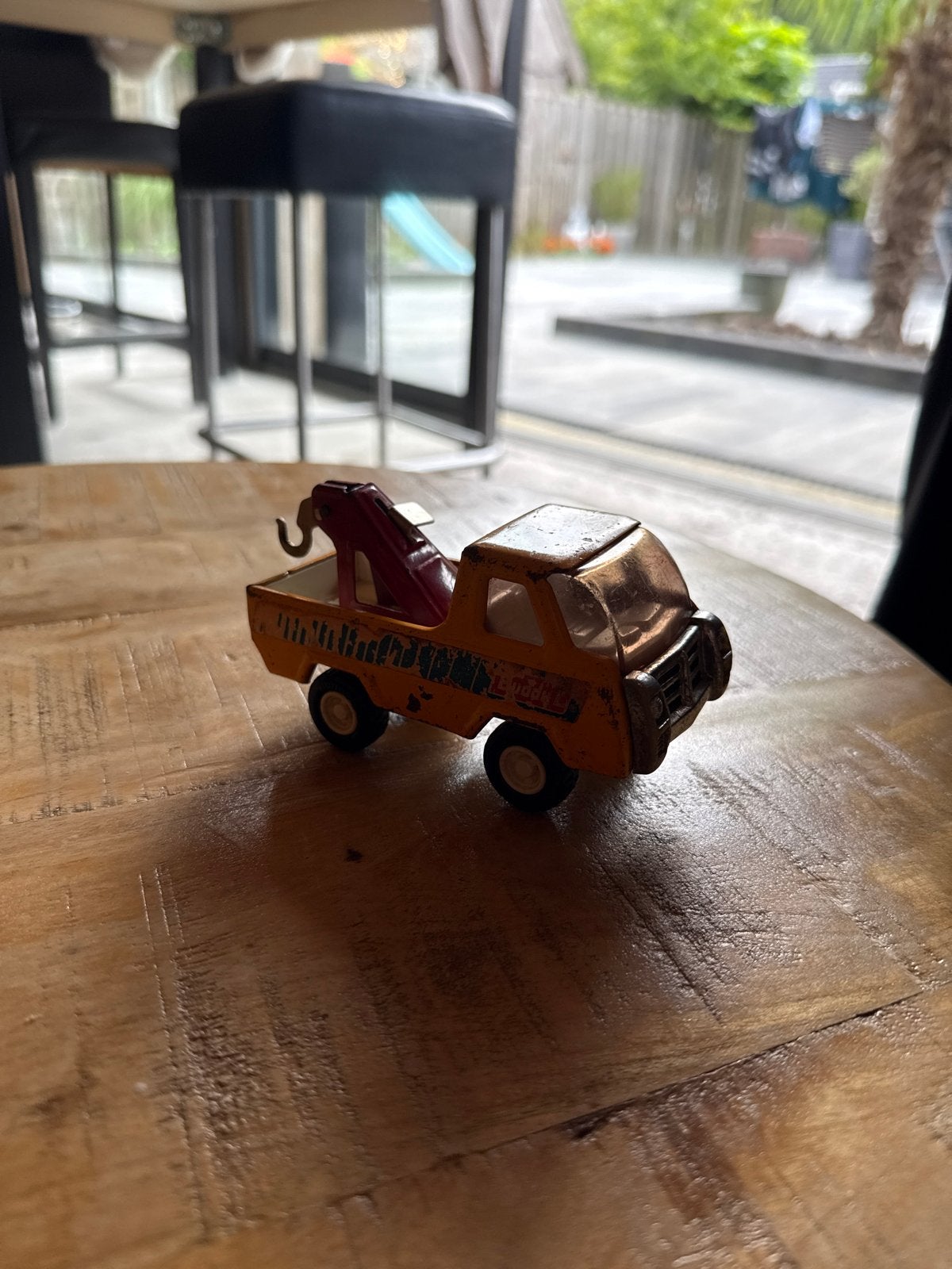 Vintage Buddy L Japan Sleepy Eye Takelwagen Speelgoed, Ophalen of Verzenden, Gebruikt
