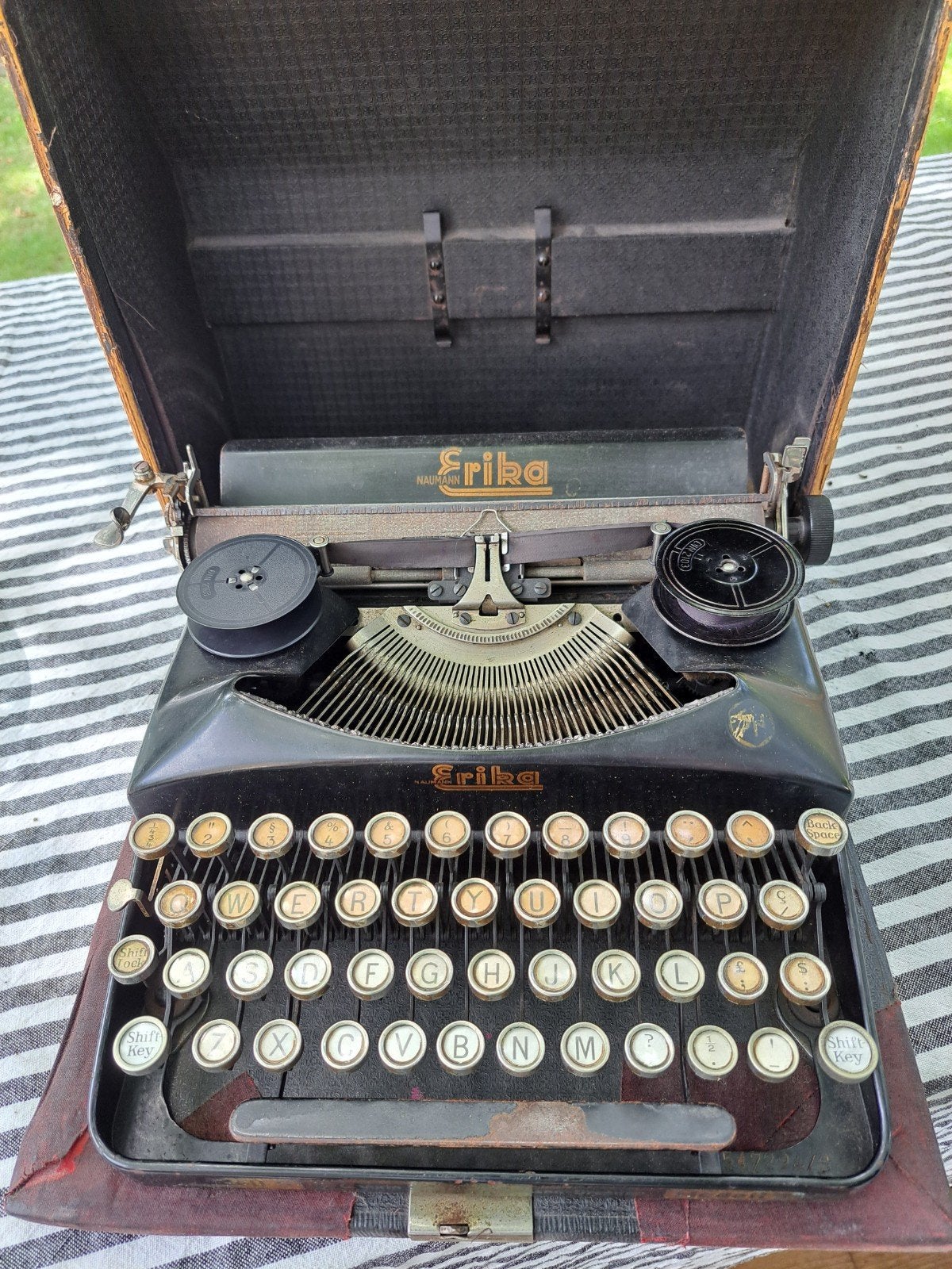 Naumann erica typemachine, Ophalen of Verzenden