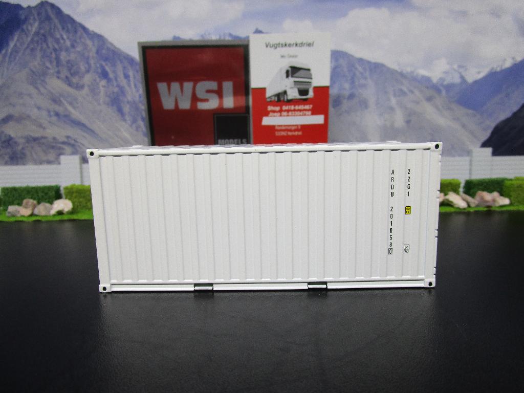 Wsi 03-2033 White Line . 20FT Container, Ophalen, Nieuw, Bus of Vrachtwagen, Wsi