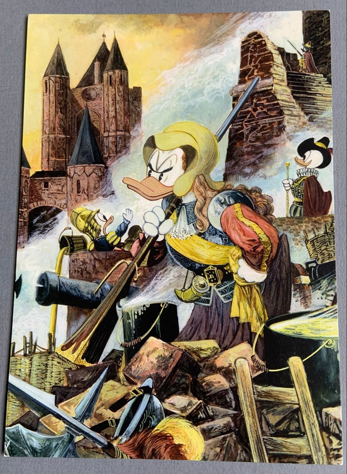 Donald Duck Ansichtkaart - Kenau Simonsdochter Kwakkelaar, Ophalen of Verzenden, 1980 tot heden, Ongelopen