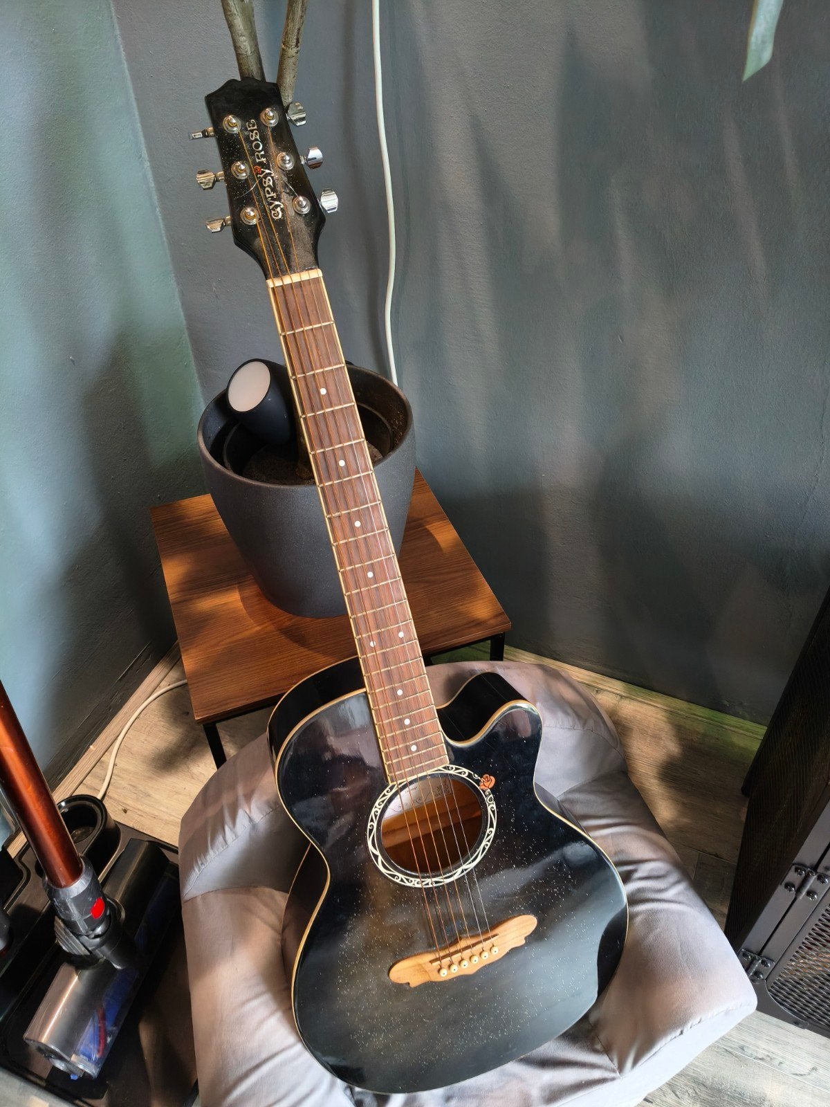 Nette Gypsy Rose gitaar te koop!!!, Muziek en Instrumenten, Ophalen, Gebruikt, Klassieke of Spaanse gitaar