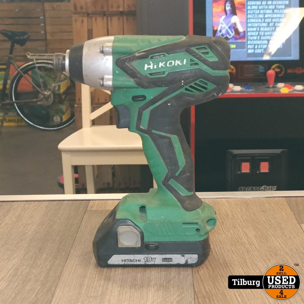 Hikoki WH18DJL Slagschroevendraaier Gebruikte staat, Hikoki, Gebruikt, Support@hikoki.com, 5-1, Nishiarai, 3-chome, Adachi-ku, 
Tokyo 123-0843
Japan