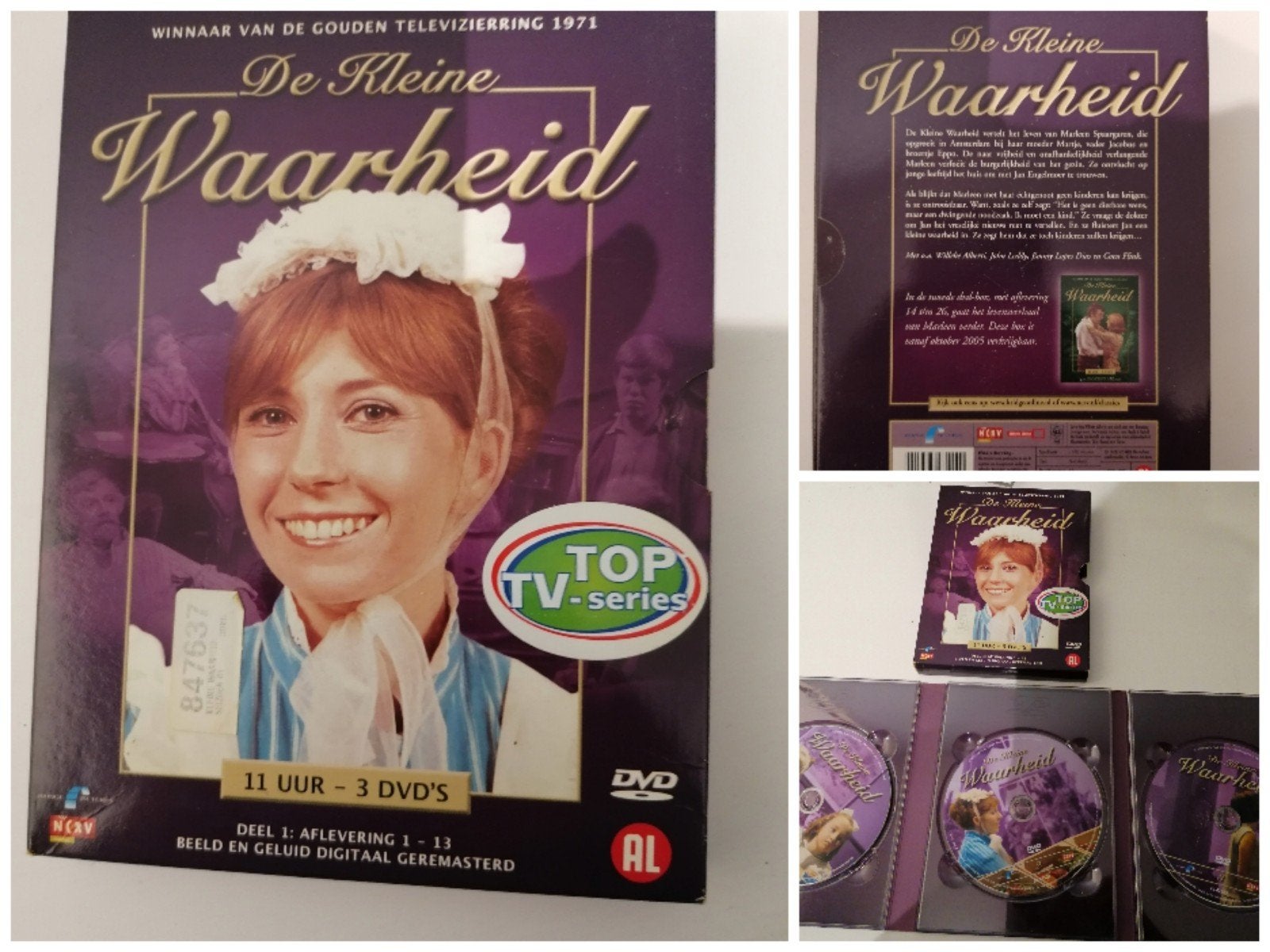 De Kleine Waarheid - Deel 1 (DVD) - Top TV-serie, Gebruikt, Seizoen 1, Alle leeftijden, Nederlands