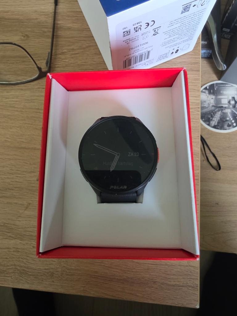 Polar Pacer Sporthorloge - GPS Running Watch Zwart, GPS, Zwart, Ophalen of Verzenden, Zo goed als nieuw