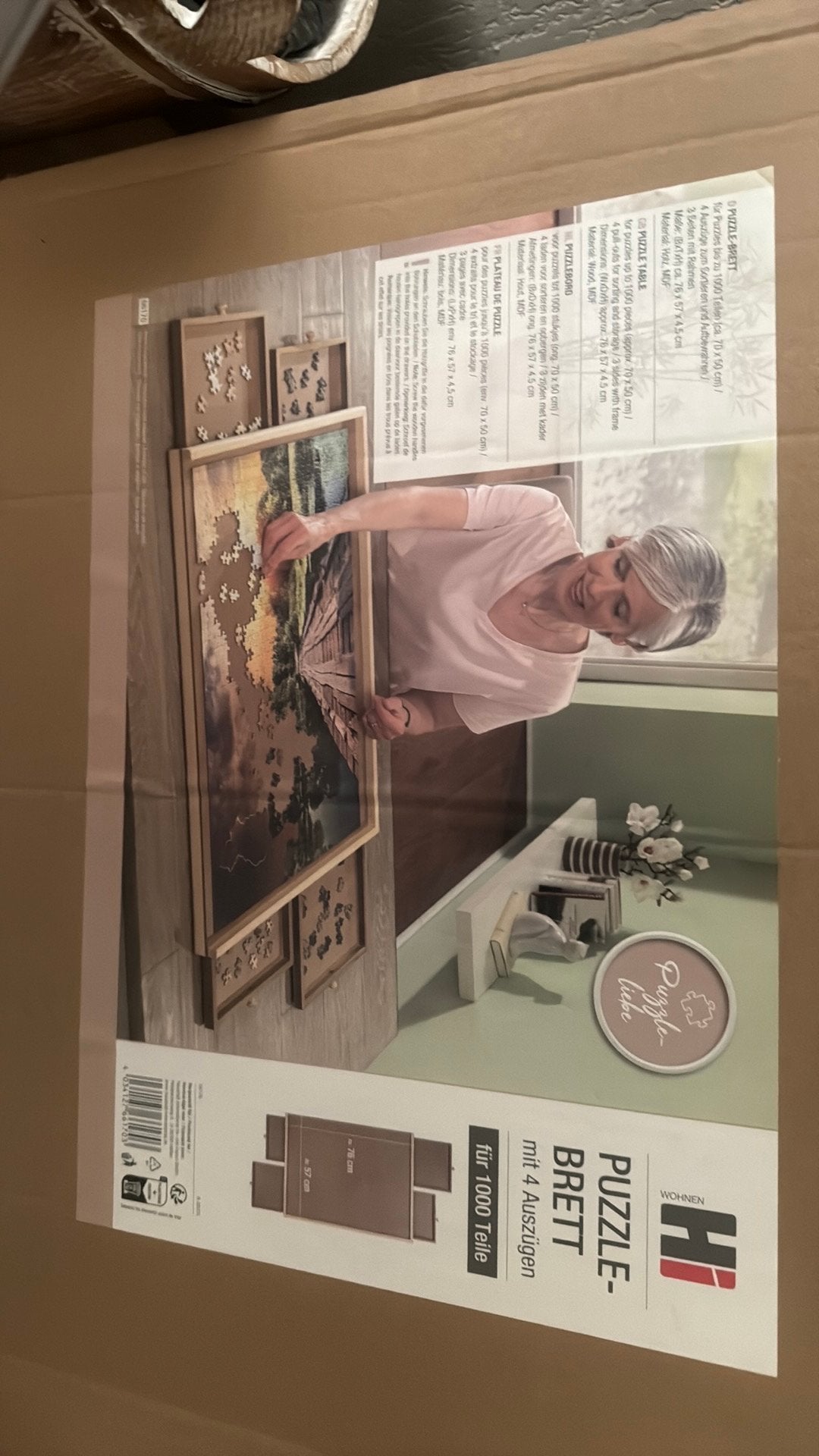Puzzeltafel nieuw in doos., Hobby en Vrije tijd, Ophalen of Verzenden, Nieuw, Overige typen