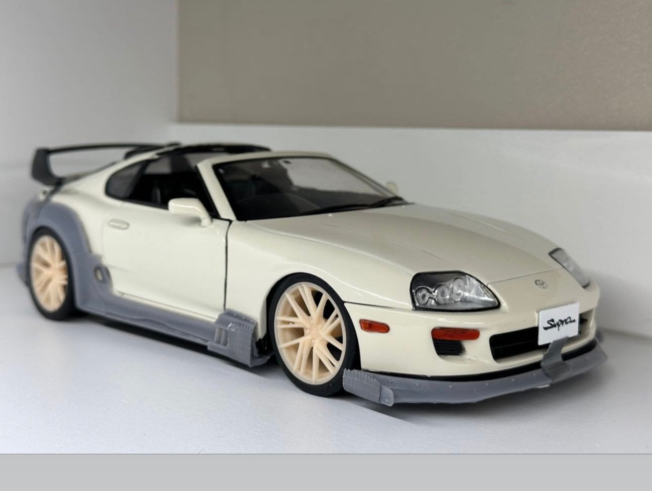 Toyota Supra Project, Ophalen of Verzenden, Zo goed als nieuw, Solido