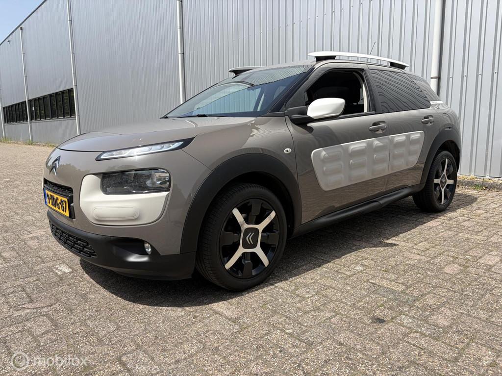 Citroen C4 Cactus 1.2 e-VTi Shine Automaat Nieuwe Distributi, Auto's, Bruin, 82 pk, 23 km/l, Origineel Nederlands