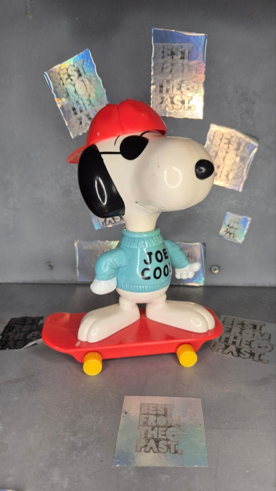 Snoopy Joe Cool Skateboard Figuur mcdonalds, Verzamelen, Speelgoed, Ophalen of Verzenden, Zo goed als nieuw