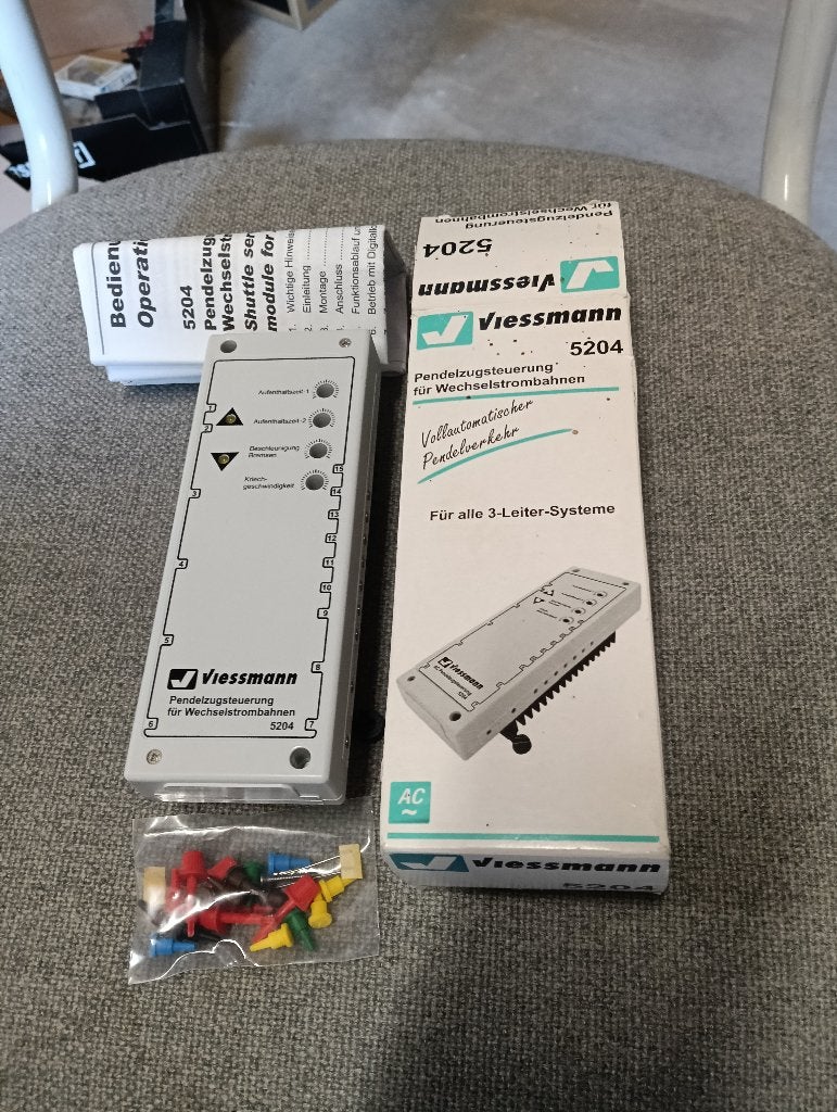Viessmann Wisselstroom Pendelbaanbesturing 5204, Wisselstroom, Overige typen, Ophalen of Verzenden, Zo goed als nieuw