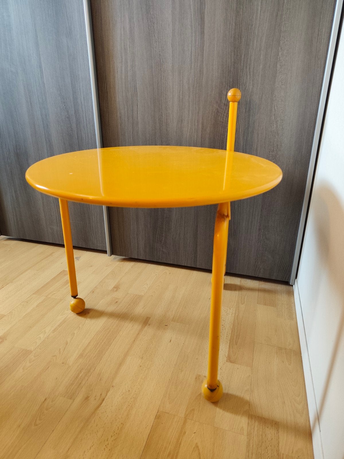Design Tord Björklund x Ikea 'Bogen' bijzettafel, Minder dan 45 cm, Minder dan 55 cm, Gebruikt, Metaal of Aluminium